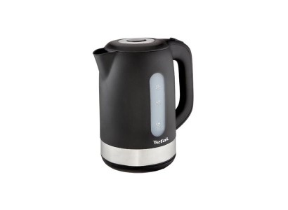 Електрочайник Tefal Snow 1.7л, Strix, пластик, сріблясто-чорний