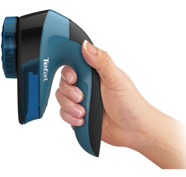 Машинка для видалення катишків Tefal, велика площа лез, ААx2 у комплекті, синій
