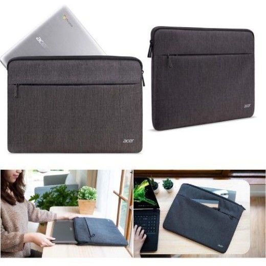 Чохол для ноутбука ACER PROTECTIVE SLEEVE DUAL TONE DARK GRAY WITH FRONT POCKET FOR 14