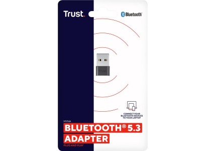 USB адаптер Trust Myna Bluetooth 5.3, чорний