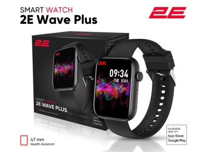 Смарт-годинник 2E Wave Plus 47мм, 1.8