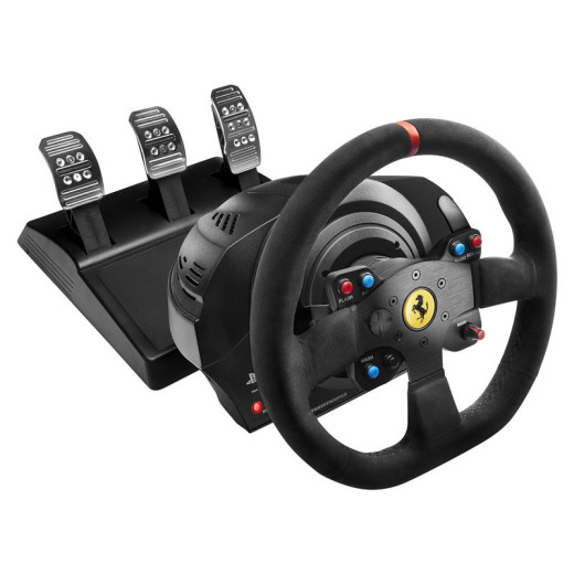 Кермо і педалі Thrustmaster T300 Ferrari Integral RW Alcantara edition, Офіційна ліцензія Ferrari та Sony, PC/PS3/PS4/PS5