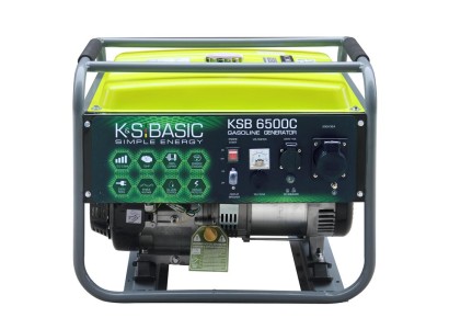 Генератор бензиновий Konner&Sohnen  Basic  KSB 6500C, 230В, 5.5кВт, ручний запуск, 66.6кг