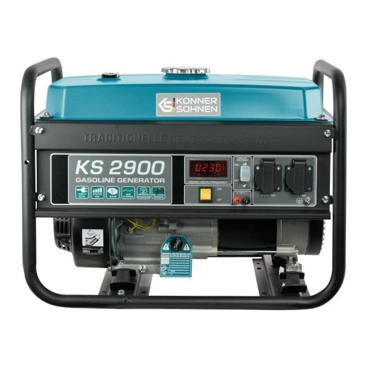 Генератор бензиновий Konner&Sohnen KS 2900, 230В, 2.9кВт, ручний запуск, 41.5кг