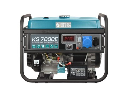 Генератор бензиновий Konner&Sohnen KS 7000E, 230В, 5.5кВт, електростартер, 76.2кг