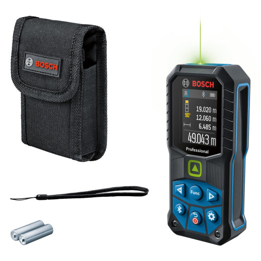 Далекомір лазерний Bosch GLM 50-27 CG, 0.05-50м, ±1.5мм, IP65, 0.17кг