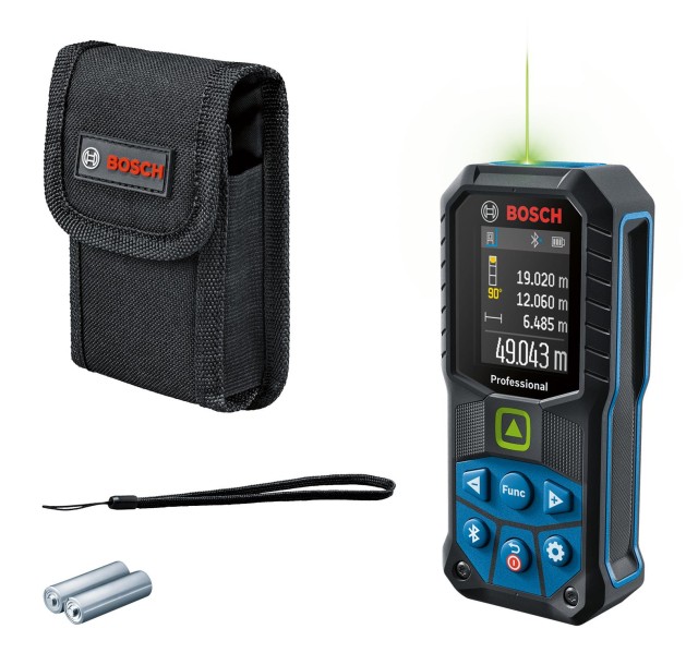 Далекомір лазерний Bosch GLM 50-27 CG, 0.05-50м, ±1.5мм, IP65, 0.17кг