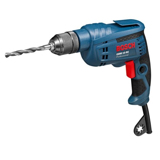 Дриль Bosch GBM 10 RE, 600Вт, ШЗП 1-10мм, 2600об•хв, 1.7кг