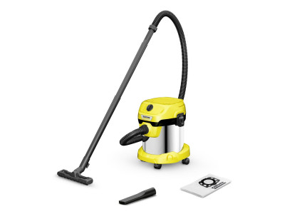 Пилосос професійний Karcher WD 2 PLUS S V-15/4/18, 1000Вт, контейнер 15л, 4.52кг