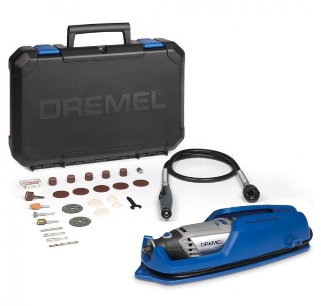 Шліфмашина шліфувально-гравірувальна Dremel 3000-1/25, 130Вт, 33000об•хв, 25 насадок, 0.55кг