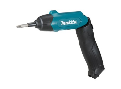 Шурупокрут акумуляторний Makita DF001DW, 3.6В 1х1.5А•год, 4Нм, 220об•хв, набір приладдя 81шт, 0.36кг