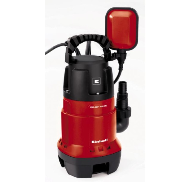 Насос дренажний Einhell GC-DP 7835, 780 Вт, 15700 л/ч, вис. 8 м, глиб. 8 м, 5.2 кг