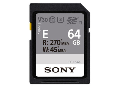 Карта пам'яті Sony SDXC  64GB C10 UHS-II U3 V30 R270/W45MB/s Entry