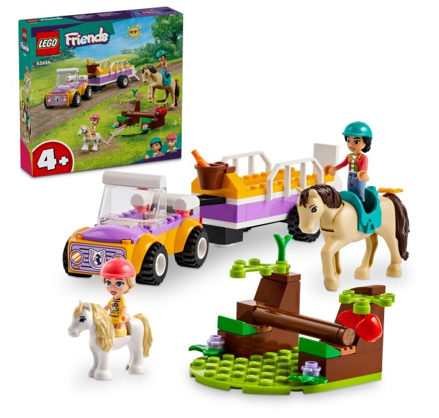 Конструктор LEGO Friends Причіп для коня й поні