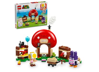 Конструктор LEGO Super Mario Nabbit у крамниці Toad. Додатковий набір