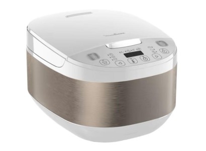 Мультиварка Moulinex SimplyCook Plus, 750Вт, чаша-4л, електронне керув., метал/пластик, білий