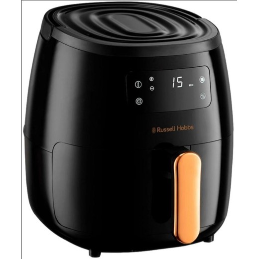 Мультипіч Russell Hobbs SatisFry Air Large, 1650Вт, чаша-5л, сенсорне керув., алюміній/пластик, чорно-мідний