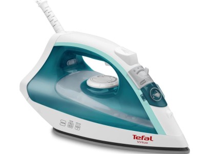 Праска Tefal Virtuo, 1800Вт, 200мл, паровий удар -80гр, постійна пара - 24гр, керам. підошва, біло-бірюзовий