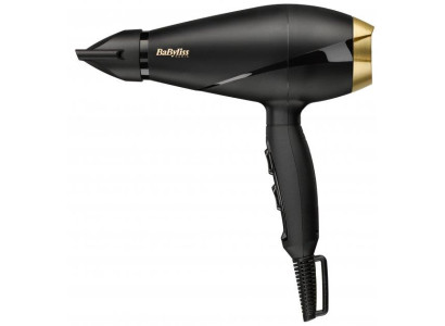 Фен Babyliss AC motor PRO, 2000Вт, 2 режими, дифузор, хол. обдув, чорний