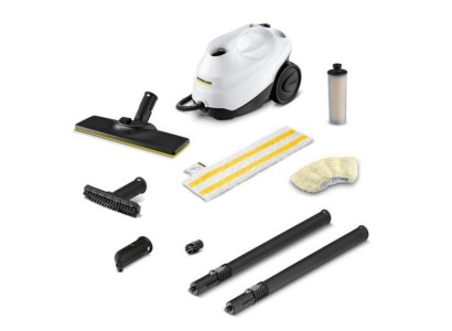 Пароочисник Karcher SC 3 EasyFix, 1900Вт, 1000мл, 3.5Бар, білий