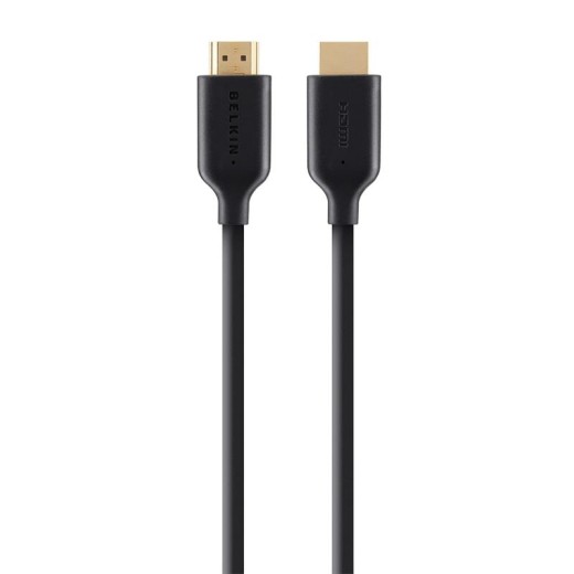 Кабель HDMI (M/M) Belkin, 2м, High Speed Ethernet, чорний