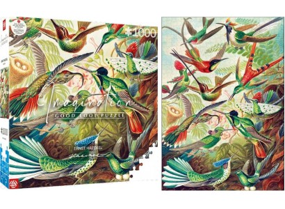 Пазл Imagination: Ernst Haeckel Hummingbirds/Kolibry 1000 ел.