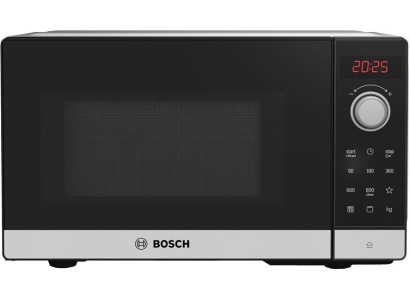 Мікрохвильова піч Bosch, 20л, електр. керув., 800Вт, гриль, дисплей, чорний