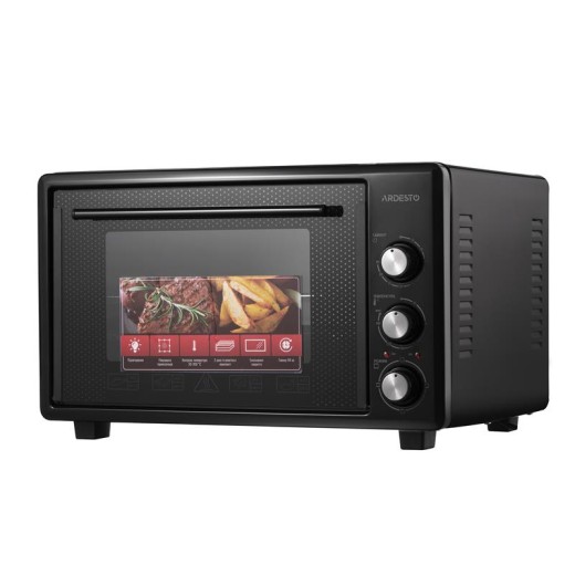 Піч електрична ARDESTO, 40л, 1300Вт, механіч., чорний
