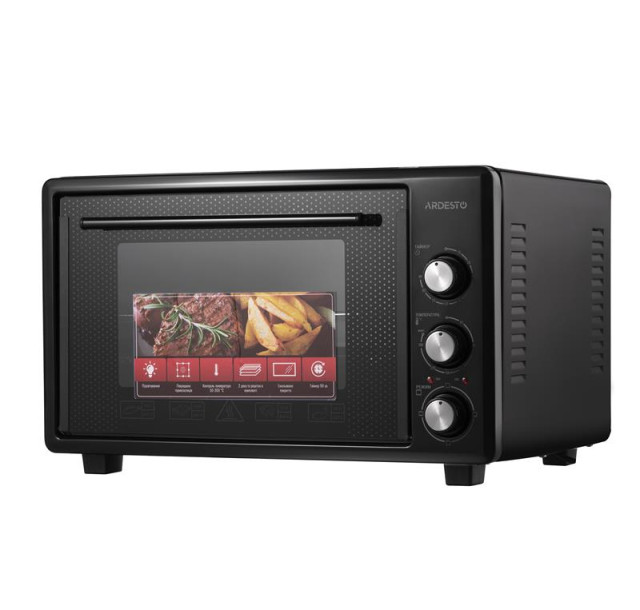 Піч електрична ARDESTO, 40л, 1300Вт, механіч., чорний