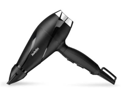 Фен Babyliss, 2200Вт, 2 режими, дифузор, іоніз-я, хол. обдув, чорний