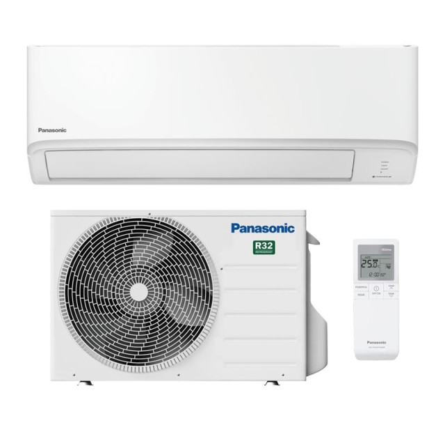 Кондиціонер Panasonic Super Compact 25м2 інвертор 9000BTU 2.5кВт A++/A++ -15°С Wi-Fi R32 білий