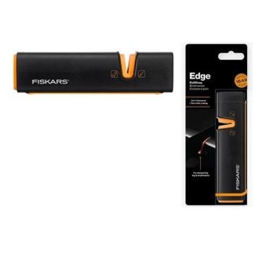 Точило для ножів Fiskars Edge, 16.5х3.5см, кераміка, пластик, чорний