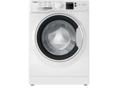 Пральна машина Whirlpool фронтальна, 6кг, 1200, A+++, 43см, дисплей, інвертор, люк чорний, білий