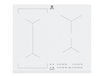 Варильна поверхня Electrolux індукційна, 60см, розширена зона, білий