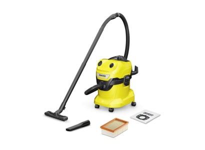 Пилосос професійний Karcher WD 4 V-20/5/22, 1000Вт контейнер 20л, 6.8кг