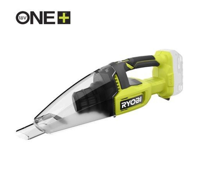 Пилосос акумуляторний Ryobi ONE+ RHV18-0 18В 34Вт 6.5кПа контейнер 0.6л HEPA11 0.95кг (без АКБ та ЗП)