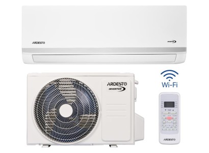 Кондиціонер  Ardesto ACM-07INV-R32-WF-AG-S 18м2 інвертор 7000BTU 2.1кВт A++/A+ -15°С Wi-Fi R32 білий