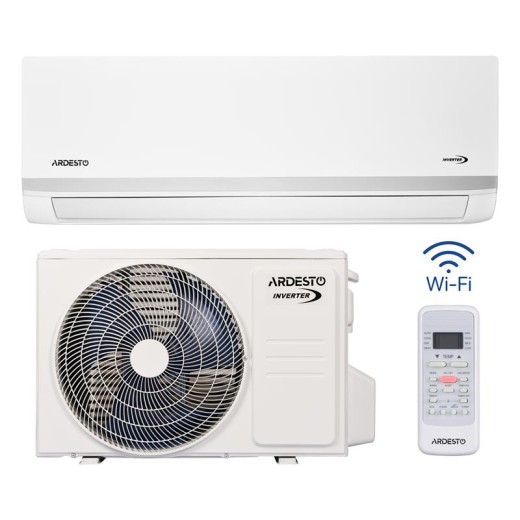 Кондиціонер  Ardesto ACM-07INV-R32-WF-AG-S 18м2 інвертор 7000BTU 2.1кВт A++/A+ -15°С Wi-Fi R32 білий