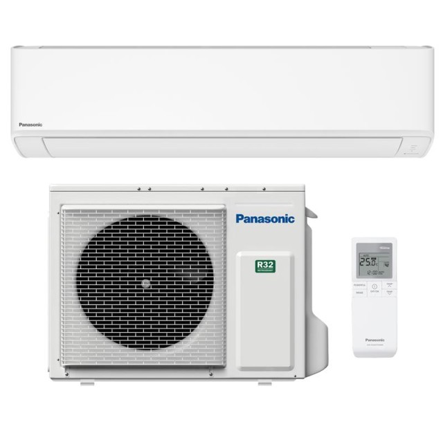Кондиціонер Panasonic Compact 70м2 інвертор 24000BTU 7.1кВт A++/A+ -15°С Wi-Fi R32 білий