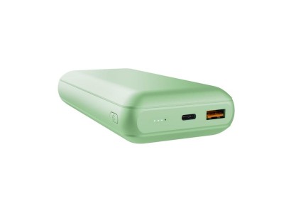 Акумулятор портативний літій-іонний power bank Trust Redoh, 20000мА·год, USB-A/2хUSB-C, 18W, QC 3.0, PD, зелений