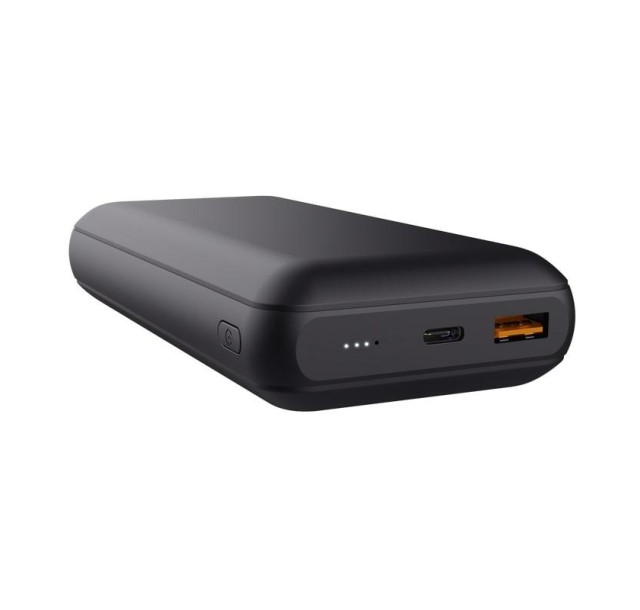 Акумулятор портативний літій-іонний power bank Trust Redoh, 20000мА·год, USB-A/2хUSB-C, 18W, QC 3.0, PD, чорний