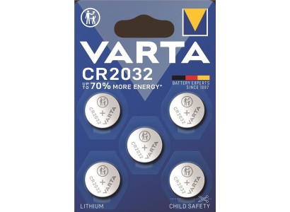 Батарейка Varta літієва CR2032 блістер, 5 шт