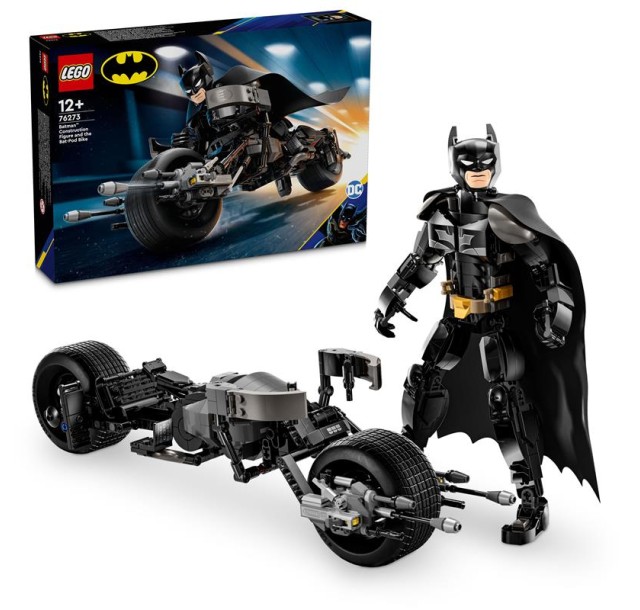 Конструктор LEGO Batman Фігурка Бетмена для складання і бетцикл