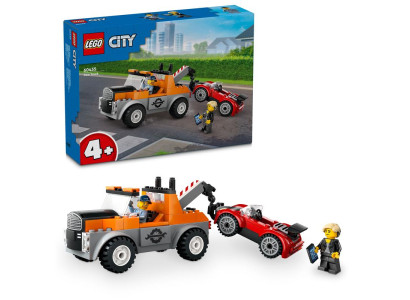 Конструктор LEGO City Евакуатор і ремонт спортивних авто