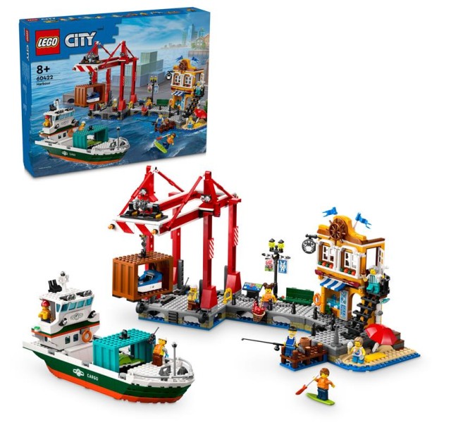 Конструктор LEGO City Морська гавань із вантажним судном