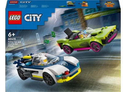 Конструктор LEGO City Переслідування маслкара на поліцейському автомобілі