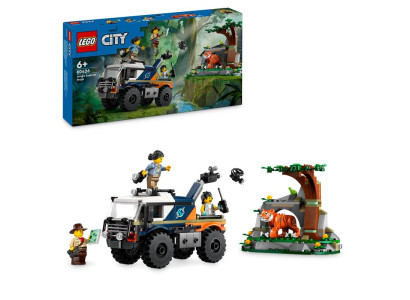 Конструктор LEGO City Позашляховик для дослідження джунглів