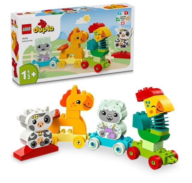 Конструктор LEGO DUPLO My First Потяг тваринок