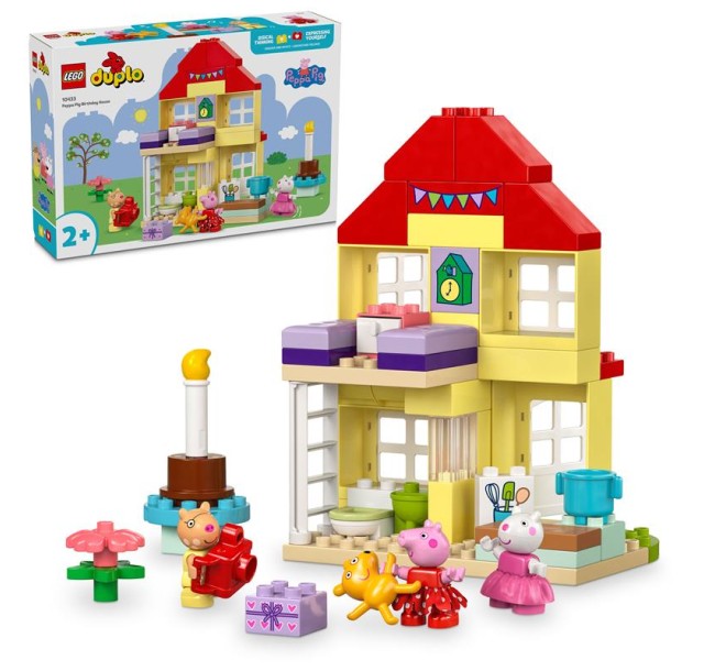 Конструктор LEGO DUPLO Peppa Pig Святковий будинок Пеппи