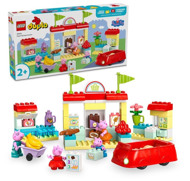 Конструктор LEGO DUPLO Peppa Pig Супермаркет Пеппи